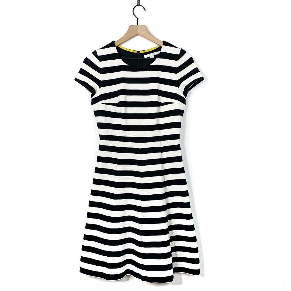 Boden Maggie Ottoman Striped Fit And Flare Dress 4